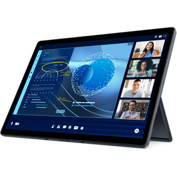 Хибриден лаптоп Dell Latitide 7350 Detachable (N001L735013EMEA_DET_VP), дванадесетядрен Intel Core Ultra 7 164U 1.1/4.8GHz, 13" (33.02cm) WQXGA+ IPS 500nits Touch Glare Display, 16GB LPDDR5X, 512GB SSD NVMe, 2x Thunderbolt 4, Windows 11 Pro | JAR Computers Dell Latitide 7350 Detach N001L735013EMEA_DET_VP