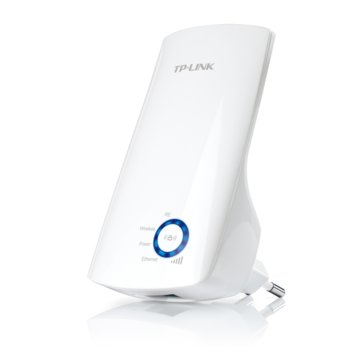 Range Extender/Repeater TP-Link TL-WA850RE, 300Mbps, 2.4GHz, LAN100, за вътрешен монтаж | JAR Computers TP-Link TL-WA850RE 300Mbps Universal WiFi Extender