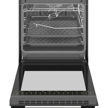 Готварска печка Amica 6018CE3.434EHTAKDQXX, 4 нагревателни зони, 65 л. обем на фурната, инокс | JAR Computers Amica 6018CE3.434EHTAKDQXX