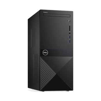 Настолен компютър Dell Vostro 3671 (N109VD3671EMEA01_R2005_22NM_U-14), шестядрен Coffee Lake Intel Core i5-9400 2.9/4.1 GHz, 4GB DDR4, 1TB HDD, 2x USB 3.1 Gen1, клавиатура и мишка, Linux | JAR Computers Dell Vostro 3671 N109VD3671EMEA01_R2005_22NM_U-14