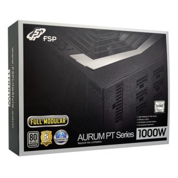 Fortron Aurum PT 1000W + T-shirt FSP PPA10A1800