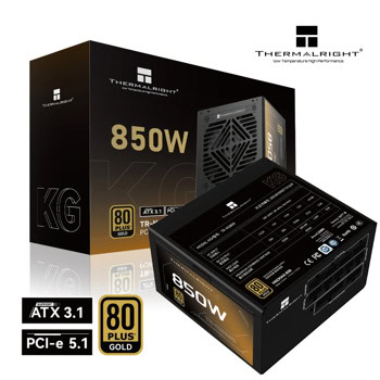 Захранване Thermalright TR-KG850, 850W, Active PFC, 80+ Gold, 120mm вентилатор | JAR Computers Захранване Thermalright TR-KG850