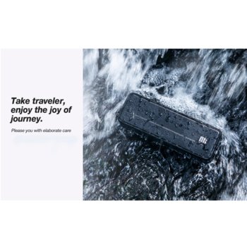 Тонколона Nillkin Traveler, 2.0, 10W, AUX, USB Type C, Bluetooth 5.0, черна, безжична, преносима, с вградена батерия | JAR Computers Nillkin