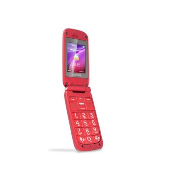 GSM MyPhone METRO (червен), microSD до 8 GB, 2.2"(5.58cm) дисплей, 0.3 Mpix camera, фенерче, калкулатор, аларма, аудио плейър, SOS бутон, 89g | JAR Computers MyPhone METRO