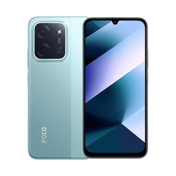 Смартфон POCO C85 (зелен), поддържа 2 SIM карти, 6.9" (17.53cm) HD+ 120Hz дисплей, осемядрен Mediatek Helio G81 Ultra (12 nm) 2 GHz, 8GB RAM, 256GB Flash памет (+microSD слот), 50 + 8 Mpix камери, Android | JAR Computers POCO C85 8/256GB Green MZB0LFUEU