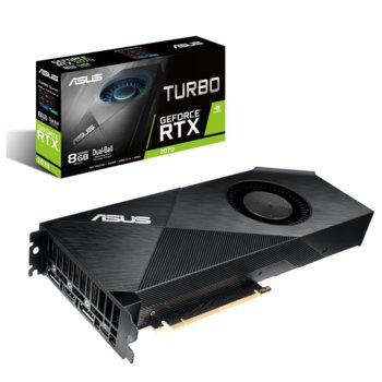 Видео карта Nvidia GeForce RTX 2070, 8GB, Asus TURBO RTX 2070, PCI-E 3.0, GDDR6, 256-bit, 2x DisplayPort, 1x HDMI, 1x USB-C | JAR Computers Asus TURBO RTX 2070 8GB