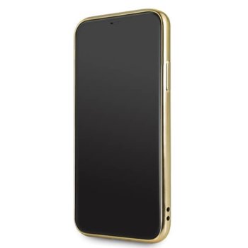 Guess Peony Liquid Glitter iPhone11 GUHCN61PEOLGGO