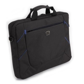 Чанта за лаптоп LSKY B&B, до 15.6"(39.62 cm), черно/синя image