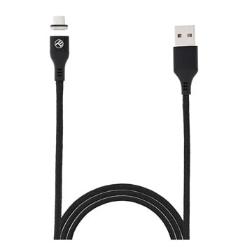 Кабел Tellur TLL155383, от USB A(м) към USB Micro B(м), 1m, черен, магнитен | JAR Computers Tellur TLL155383