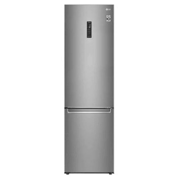 Хладилник с фризер LG GBB72SAUGN, клас D, 384 л. общ обем, свободностоящ, 215 kWh/годишно, FRESHBalancer, DoorCooling⁺, FRESHConverter, LG ThinQ, инокс image