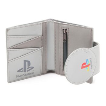 Playstation Shaped Playstation Bifold Wallet