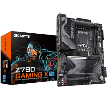 Дънна платка Gigabyte Z790 Gaming X, Z790, LGA1700, DDR5, PCIe 4.0 (HDMI&DP), 4x M.2, 6x SATA 6Gb/s, 1x USB 3.2 Gen 2x2 Type-C, 2x USB 3.2 Gen 2 Type-A, 2.5GbE LAN, ATX | JAR Computers Gigabyte Z790 Gaming X