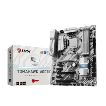 Дънна платка MSI H270 TOMAHAWK ARCTIC, H270, LGA1151, DDR4, PCI-E(DVI,HDMI)(CF), 6x SATA 6Gb/s, 2x M.2 Socket, 10x USB 3.1, 6x USB 2.0, ATX | JAR Computers MSI H270 TOMAHAWK ARCTIC
