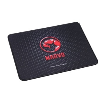 Подложка за мишка Marvo G46 Size S, гейминг, черна, 300 x 230 x 3 mm image