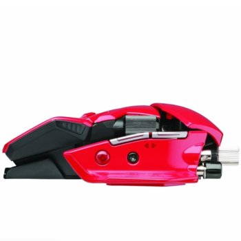 Mad Catz R.A.T. 9, безжична, лазерна, USB, червена