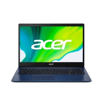 Лаптоп Acer Aspire 3 A315-57G (NX.HZSEX.00N)(син), двуядрен Ice Lake Intel Core i3-1005G1 1.2/3.4 GHz, 15.6" (39.62 cm) Full HD Anti-Glare Display & GF MX330 2GB, (HDMI), 8GB DDR4, 512GB SSD, 2x USB 3.0, Windows 10 Home | JAR Computers Acer Aspire 3 A315-57G NX.HZSEX.00N