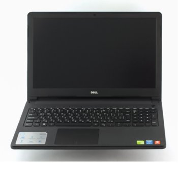 Лаптоп Dell Inspiron 5558 (5397063762507), дву-ядрен Broadwell Intel Core i5-5200U 2.2/2.7GHz, 15.6" (39.62 cm) HD LED Display & GeForce 920M 4GB (HDMI), 8GB, 1TB, USB3.0, Linux, 2kg | JAR Computers Dell Inspiron 5558 5397063762491