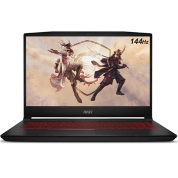 Лаптоп MSI Katana GF66 12UD (9S7-158422-293), четиринадесетядрен Intel Core i7-12700H 2.3/4.7GHz, 15.6" (39.62 cm) Full HD IPS 144Hz Anti-Glare Display & GF RTX 3050 Ti 4GB, (HDMI), 16GB DDR4, 512GB SSD, 1x Type-C USB3.2, No OS | JAR Computers MSI Katana GF66 12UD