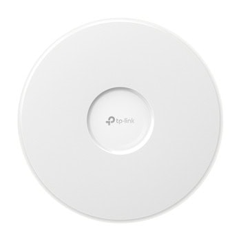 Точка за достъп TP-Link Omada EAP772, 9300Mbps, 2.4GHz (574Mpbs)/ 5GHz (2880Mbps)/ 6GHz (5760Mbps), 1x 100/1000/2500 RJ-45(PoE), 6x вътрешни антени | JAR Computers TP-Link Omada EAP772