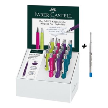 Faber-Castell Poly Ball XB 15 броя 20 пълнителя