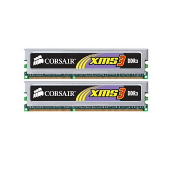 2x1GB DDR3 1333MHz Corsair TWIN3X2048-1333C9 G