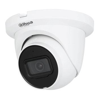 IP камерa Dahua IPC-HDW2541TM-S-0280B, куполна камера, 5Mpix (2592x1944@25FPS), 2.8mm моторизиран обектив, H.265/H.264/H.264H/H.264B/MJPEG, IR осветление (до 30 м.), външна IP67, PoE (802.3af), microSD до 512GB, микрофон | JAR Computers Dahua IPC-HDW2541TM-S-0280B