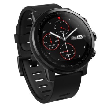 Смарт часовник Xiaomi Amazfit Stratos, 1.34" дисплей, Bluetooth 4.0, GPS, IP67, 280mAh, черен | JAR Computers Xiaomi Amazfit Stratos