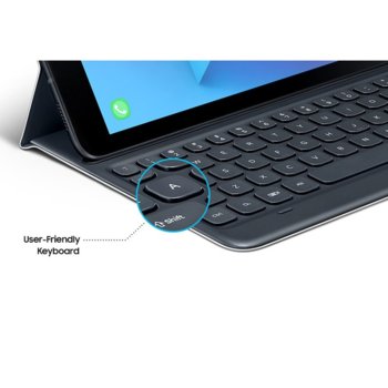 Samsung Book Cover Keyboard Tab S3 Dark Gray
