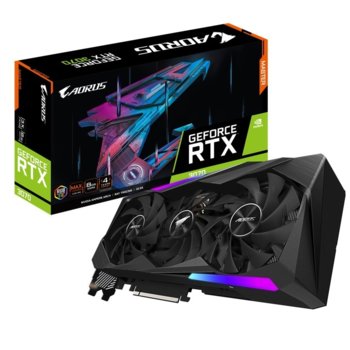 Видео карта nVidia GF RTX 3070, 8GB, Gigabyte AORUS MASTER 8G, PCI-E 4.0, GDDR6, 256-bit, DisplayPort, HDMI | JAR Computers Gigabyte GV-N3070AORUS-M-8GD