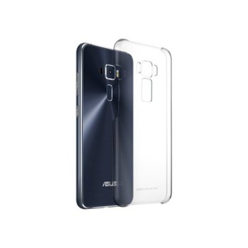 Калъф за Asus ZenFone 3, страничен протектор с гръб, пластмаса, Asus Clear Case ZE552KL, прозрачен | JAR Computers Asus ZenFone 3 Clear Case ZE552KL