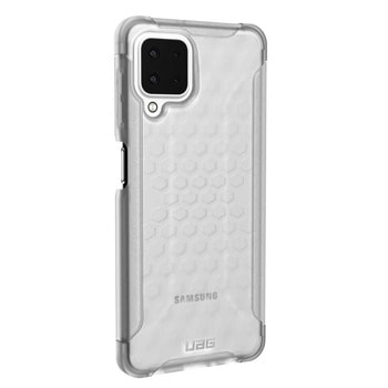 Калъф за Samsung Galaxy A22, удароустойчив, хибриден, Urban Armor Scout, бял image