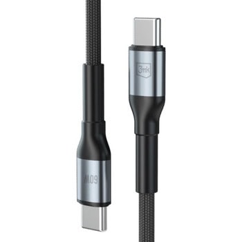 3mk Hyper Cable N-Series USB-C to USB-C 60W Black