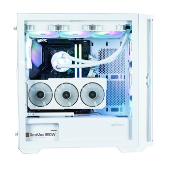 Кутия Zalman Z10 DUO White ZM-Z10-DUO-WHITE