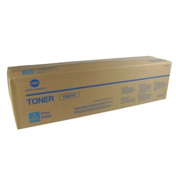 КАСЕТА ЗА KONICA MINOLTA BIZHUB C451/C550/C650 - Cyan - TN611C -  P№ A70450 - заб.: 27000k | JAR Computers КАСЕТА ЗА KONIKA MINOLTA BIZHUB C451/C550/C650