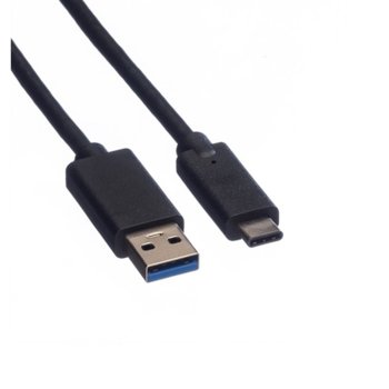 Cable USB3.1 A-C M/M 0.5m Roline 11.02.9010
