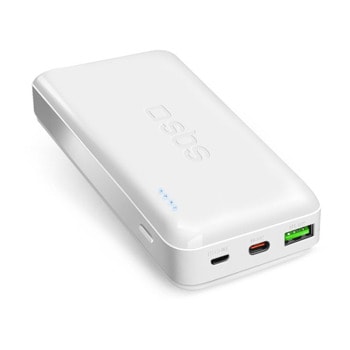 Външна батерия/power bank/ SBS TTBB20000PD20W, 20000mAh, черна, 1x USB-A, 1x USB-C, 1x Micro USB-B | JAR Computers Външна батерия power bank SBS TTBB20000PD20W