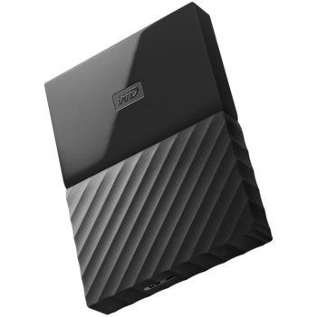 Твърд диск 4TB Western Digital My Passport, външен, 2.5", черен, USB 3.0 | JAR Computers WD My Passport HDD 4TB Black WDBYFT0040BBK-WESN