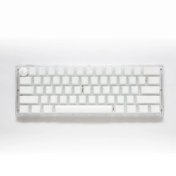 Ducky One 3 AURA 60% White Brown switch | JAR Computers Ducky One 3 AURA 60% White Brown switch