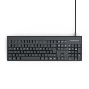 Клавиатура Hama CK-100, БДС кирилизация, черна, USB | JAR Computers Клавиатура Hama CK-100 173050