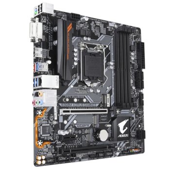 Дънна платка Gigabyte B360M AORUS GAMING 3(rev. 1.0), B360, LGA1151, DDR4, PCI-Е(HDMI)(CF), 6x SATA 6Gb/s, 2x M.2 sockets, 1x USB 3.1 Gen2, 3x USB 3.1 Gen1, microATX, RGB Fusion подсветка | JAR Computers Gigabyte B360M AORUS GAMING 3 (rev. 1.0)