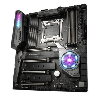 Дънна платка MSI X299 XPower Gaming AC, X299, LGA2066, DDR4, PCI-E(CF&SLi), 10x SATA 6Gb/s, 3x M.2, 1x U.2, 6x USB 3.1 Gen1 Type-A, E-ATX | JAR Computers MSI X299 XPOWER GAMING AC
