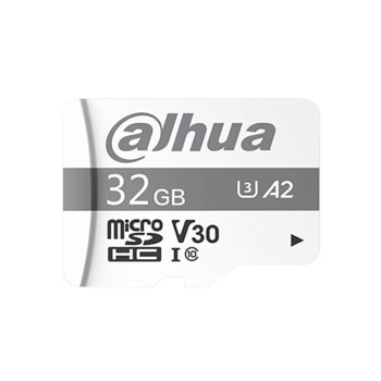 Карта памет 32GB microSDHC Dahua P100, Class 10 UHS-I, скорост на четене 100 MB/s, скорост на запис 40 MB/s | JAR Computers Карта памет 32GB microSDHC Dahua P100