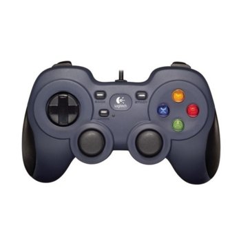 Геймпад Logitech F310, USB, за PC, тъмно-син | JAR Computers Gamepad Logitech Gamepad F310, USB