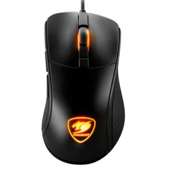 Мишка Cougar Surpassion, оптична (7200 dpi), USB, подсветка, геймърска, черна | JAR Computers Cougar Surpassion