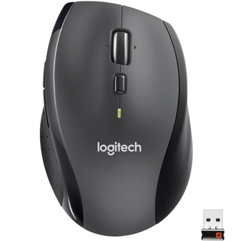 Мишка Logitech M705 Marathon V2, оптична (1000 dpi), безжична, USB, черна | JAR Computers Logitech (910-001949)