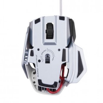 Mad Catz R.A.T. 3, лазерна, USB, бяла