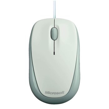 Microsoft Compact Optical Mouse 500, бяла, USB