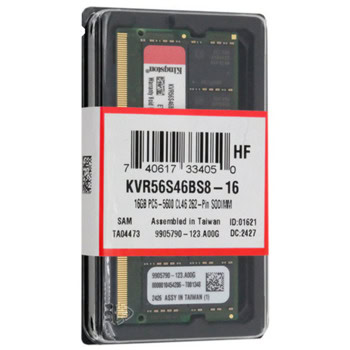 Kingston 16GB DDR5 5600MHz KVR56S46BS8-16 | JAR Computers Kingston 16GB DDR5 5600MHz KVR56S46BS8-16