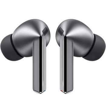 Слушалки Samsung Galaxy Buds3 Pro, безжични, Bluetooth, система от три микрофона, 24-bit/96kHz, Enhanced 360 Audio, активно шумопотискане, до 6 часа време на работа, IP57 водоустойчивост, сребристи | JAR Computers Samsung Galaxy Buds3 Pro Silver SM-R630NZAAEUE