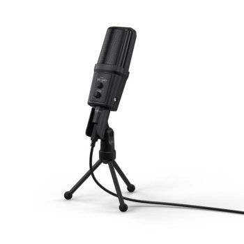 Микрофон Hama Stream 700 HD, 2.5 метра кабел, 3.5 жак, черен image